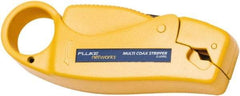 Fluke Networks - 1 Piece, Coaxial Wire Stripper - Comes in Clam Shell - Benchmark Tooling