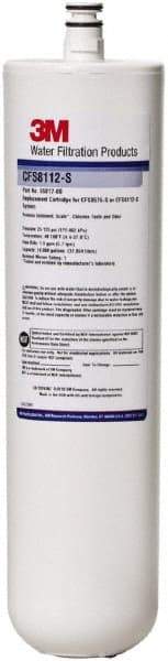 3M - 3-3/16" OD, 1µ, Polypropylene Replacement Cartridge for 3M/CUNO Commerical Foodservice Systems - 12-7/8" Long, Reduces Particulate, Tastes, Odors, Chlorine & Scales - Benchmark Tooling