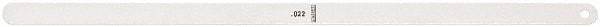 Starrett - Feeler Gages   Thickness (Decimal Inch): 0.0220    Leaf Length (Inch): 12 - Benchmark Tooling