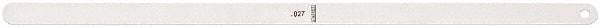 Starrett - Feeler Gages   Thickness (Decimal Inch): 0.0270    Leaf Length (Inch): 12 - Benchmark Tooling