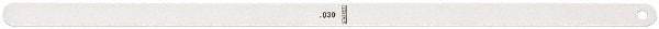 Starrett - Feeler Gages   Thickness (Decimal Inch): 0.0300    Leaf Length (Inch): 12 - Benchmark Tooling