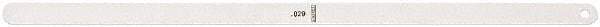 Starrett - Feeler Gages   Thickness (Decimal Inch): 0.0290    Leaf Length (Inch): 12 - Benchmark Tooling