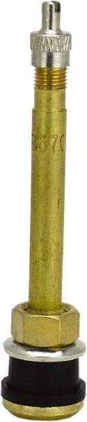 Milton - Clamp-In Tubeless Tire Valve - For Trucks, Buses - Benchmark Tooling