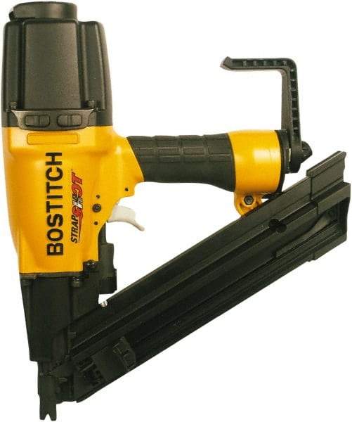 Stanley Bostitch - 1-1/2 to 2-1/2" Metal Connector Nail Length, 11 Gauge Metal Connector Air Nailer - 80 to 120 psi - Benchmark Tooling