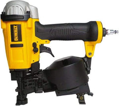 DeWALT - 3/4 to 1-3/4" Nail Length, 0.12" Nail Diam, Roofing Air Nailer - 70 to 120 psi - Benchmark Tooling