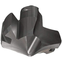 Iscar - Series HCP-IQ, 27mm Diam Grade IC908 Replaceable Drill Tip - Carbide, TiAlN/TiN Finish, 27 Seat Size - Benchmark Tooling