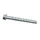 Powers Fasteners - 1/4" Diam, 3" Hex Drive, Concrete Screw & Masonry Fastener - Carbon Steel, Zinc-Plated Finish - Benchmark Tooling