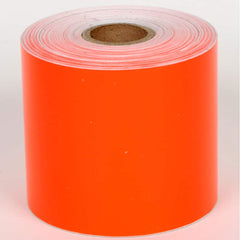 Cobra Systems - Labels, Ribbons & Tapes; Type: Vinyl Tape ; Color: Red ; For Use With: VNM4PRO ; Width (Inch): 4 ; Length (Feet): 75 ; Material: Vinyl - Exact Industrial Supply