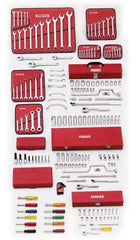 Proto - 194 Piece 1/4, 3/8 & 1/2" Drive Master Tool Set - Comes in Top Chest - Benchmark Tooling