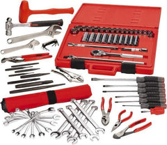 Proto - 77 Piece 3/8 & 1/2" Drive Master Tool Set - Comes in Tool Box - Benchmark Tooling