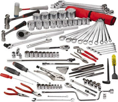 Proto - 92 Piece 3/8, 1/2 & 3/4" Drive Master Tool Set - Comes in Top Chest - Benchmark Tooling