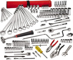 Proto - 126 Piece 1/4 & 3/8" Drive Master Tool Set - Comes in Top Chest - Benchmark Tooling