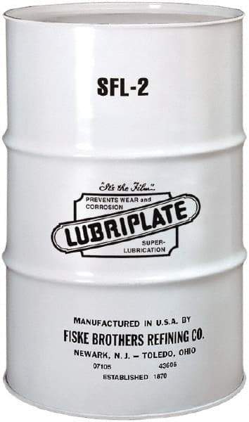 Lubriplate - 400 Lb Drum Aluminum High Temperature Grease - White, Food Grade & High/Low Temperature, 400°F Max Temp, NLGIG 2, - Benchmark Tooling