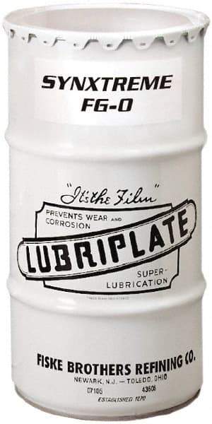 Lubriplate - 120 Lb Drum Calcium Extreme Pressure Grease - Tan, Extreme Pressure, Food Grade & High/Low Temperature, 390°F Max Temp, NLGIG 0, - Benchmark Tooling