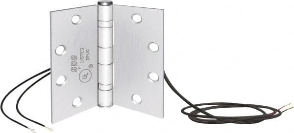 SDC - 4-1/2" Long x 4-1/2" Wide Steel Full Mortise Hinge - 2 Knuckles - Benchmark Tooling