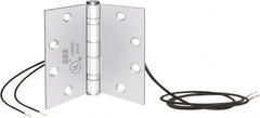 SDC - 4-1/2" Long x 4-1/2" Wide Steel Full Mortise Hinge - 2 Knuckles - Benchmark Tooling