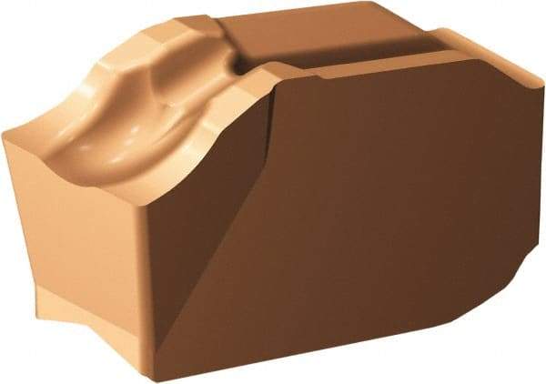 Sandvik Coromant - QDG CM 1145 Grade, 0.1181" Cutting Width, Carbide Cutoff Insert - 0.0079" Cnr Rad, Oxide Coated - Benchmark Tooling