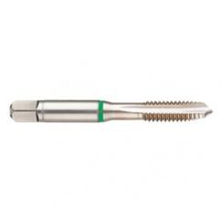 M20x2.5 6H 4-Flute Cobalt Green Ring Spiral Point Plug Tap-Bright - Benchmark Tooling