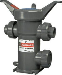 Hayward - 1-1/2" Hose, Simplex Basket Strainer - PVC - Benchmark Tooling