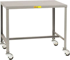 Little Giant - 24" Wide x 24" High x 18" Deep, Mobile Machine Table - 500 Lb Capacity - Benchmark Tooling