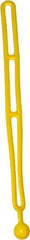 NoMarr - Light Duty Tie Down with Ball End - 16" OAL, Yellow - Benchmark Tooling