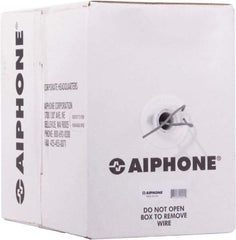 Aiphone - 22 AWG, 20 Strand, 500' OAL Shielded Automation & Communication Cable - PVC Insulation, 0.0253" OD - Benchmark Tooling