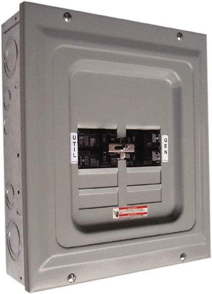 Generac Power - 100 Amp, Power Generator Transfer Switch - For Use with Portable Generator - Benchmark Tooling