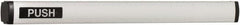 Falcon - 2' 1-3/4" to 3' 4-1/2" Door Width Concealed Vertical Rod Push Bar - Anodized Aluminum Finish - Benchmark Tooling