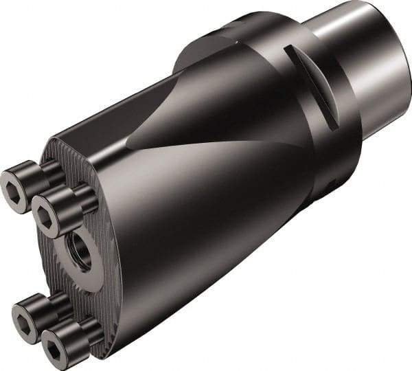 Sandvik Coromant - 73mm Max Drill Depth, 4xD, 17.5mm Diam, Indexable Insert Drill - 2 Inserts, C4 Modular Connection Shank - Benchmark Tooling