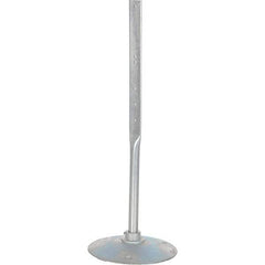 Vestil - 17-3/8" Wide x 48" High Sign Compatiblity, Steel Sign Stand - Silver - Benchmark Tooling