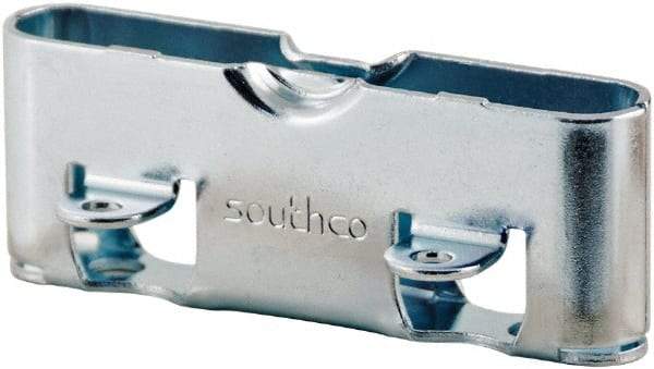 Made in USA - 1-1/4" Long x 1.63" Wide x 3.38" High, Draw Latch - Zinc Plated Steel, with Plain Steel Finish - Benchmark Tooling