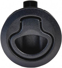Value Collection - 1.96" Long x 0.88" Wide x 2.82" High, Flush Pull Latch - Polycarbonate, with Black Finish - Benchmark Tooling