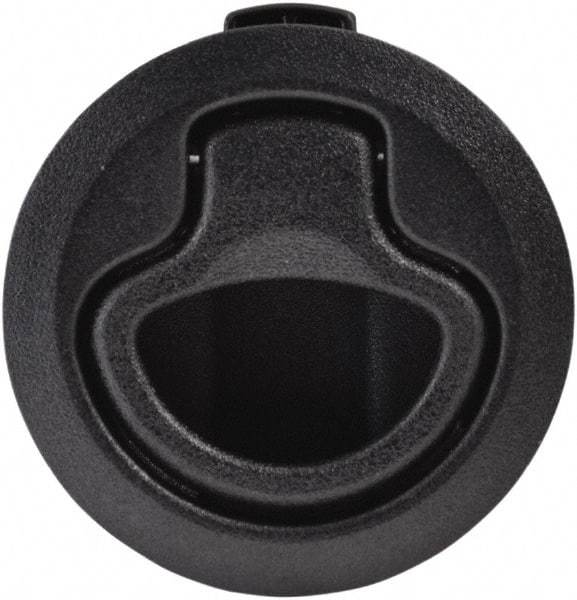 Value Collection - 1.96" Long x 0.88" Wide x 2.82" High, Flush Pull Latch - Polycarbonate, with Black Finish - Benchmark Tooling