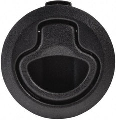 Value Collection - 1.96" Long x 0.88" Wide x 2.82" High, Flush Pull Latch - Polycarbonate, with Black Finish - Benchmark Tooling
