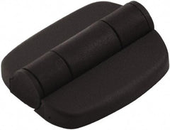 Made in USA - 1.91" Long x 1.73" Wide, Detent Hinge - Nylon, Black Finish - Benchmark Tooling