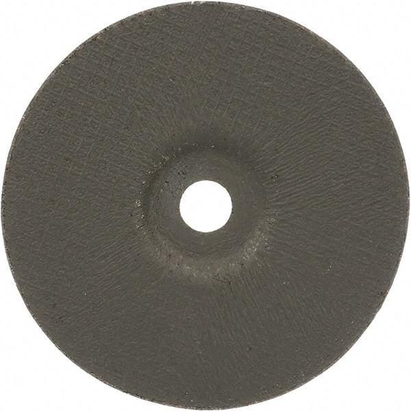 3M - 4-1/2" Wheel Diam, 7/8" Arbor Hole, Type 27 Depressed Center Wheel - Ceramic - Benchmark Tooling