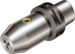 Sandvik Coromant - C6;16 - 1 System Size, Modular Tool Holding System Adapter - 106mm Projection, 45.1mm Body Diam, 142mm OAL, Through Coolant - Exact Industrial Supply