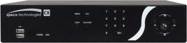 Speco - Security Camera Recorders Type: 8 Channel Digital Video Recorder with 3 TB Hard Drive Hard Drive Size: 3 TB - Benchmark Tooling