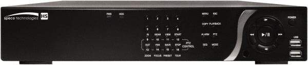 Speco - Security Camera Recorders Type: 8 Channel Digital Video Recorder with 9 TB Hard Drive Hard Drive Size: 9 TB - Benchmark Tooling