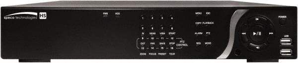 Speco - Security Camera Recorders Type: 8 Channel Digital Video Recorder with 3 TB Hard Drive Hard Drive Size: 3 TB - Benchmark Tooling