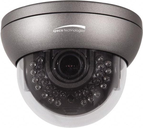 Speco - Indoor and Outdoor Variable Focal Lens Infrared Dome Camera - 2.8-12mm Lens, 700 Resolution Line, 5.12 Inch Diameter, 3.94 Inch High, Color Image - Benchmark Tooling