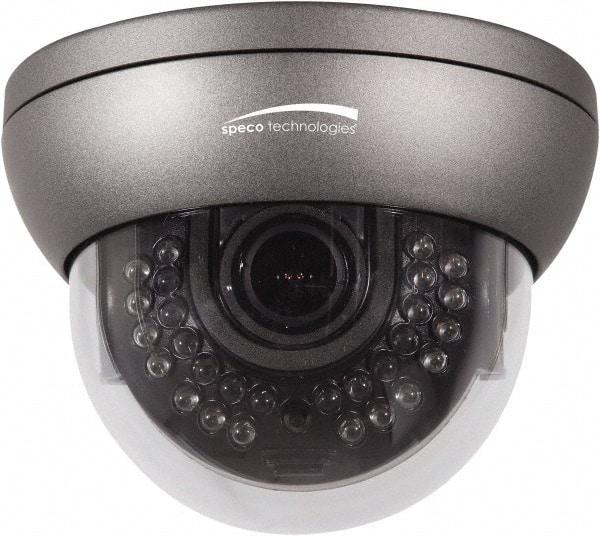 Speco - Indoor and Outdoor Variable Focal Lens Infrared Dome Camera - 3.6-16mm Lens, 700 Resolution Line, 5.12 Inch Diameter, 3.94 Inch High, Color Image - Benchmark Tooling