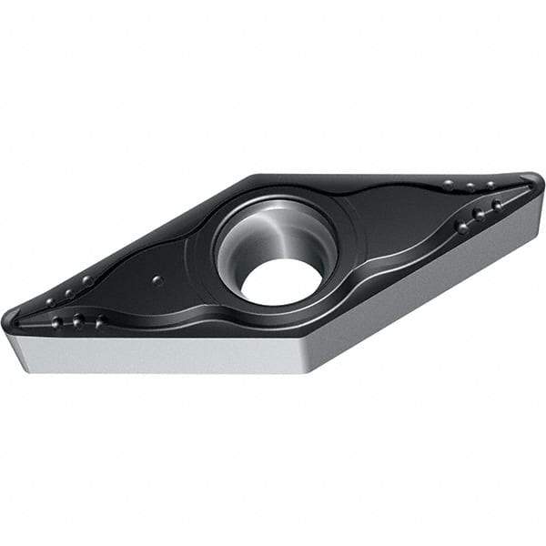 Walter - VBMT331.5 MP4 Grade WPP20S Carbide Turning Insert - 35° Parallelogram, 3/8" Inscr Circle, 3/16" Thick, 0.024" Corner Radius - Benchmark Tooling
