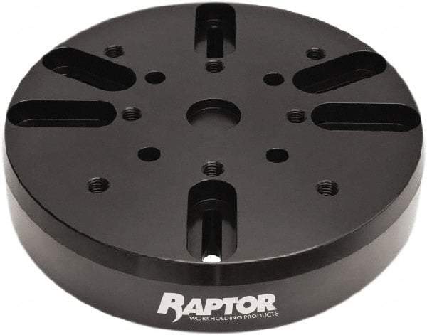 Raptor Workholding - 9-7/8" Jaw Width, 2" High Riser - For Use with 4 & 5 Axis Workholding Systems - Benchmark Tooling