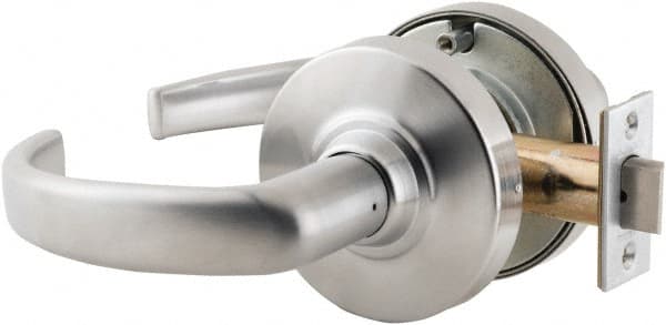 Schlage - Passage Lever Lockset for 1-3/4 to 2" Thick Doors - Exact Industrial Supply