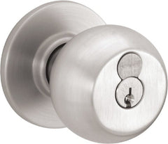 Schlage - Entry Lever Lockset for 1-3/8 to 1-7/8" Thick Doors - Exact Industrial Supply