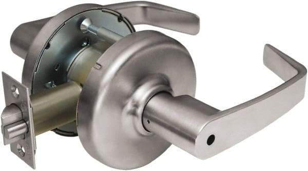 Corbin Russwin - Passage Lever Lockset - 2-3/4" Back Set, Steel, Brushed Chrome Finish - Benchmark Tooling