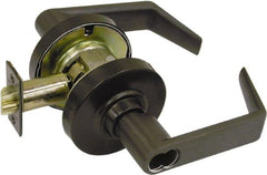 Schlage - Entrance Lever Lockset for 1-5/8 to 2" Thick Doors - Exact Industrial Supply