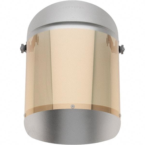 Oberon - Face Shield & Headgear Set - CLR GOLD HEAT REFLCTVE FACESHIELD W/ADAPTERS - Benchmark Tooling