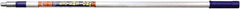 Premier Paint Roller - 3 to 6' Long Paint Roller Extension Pole - Aluminum - Benchmark Tooling